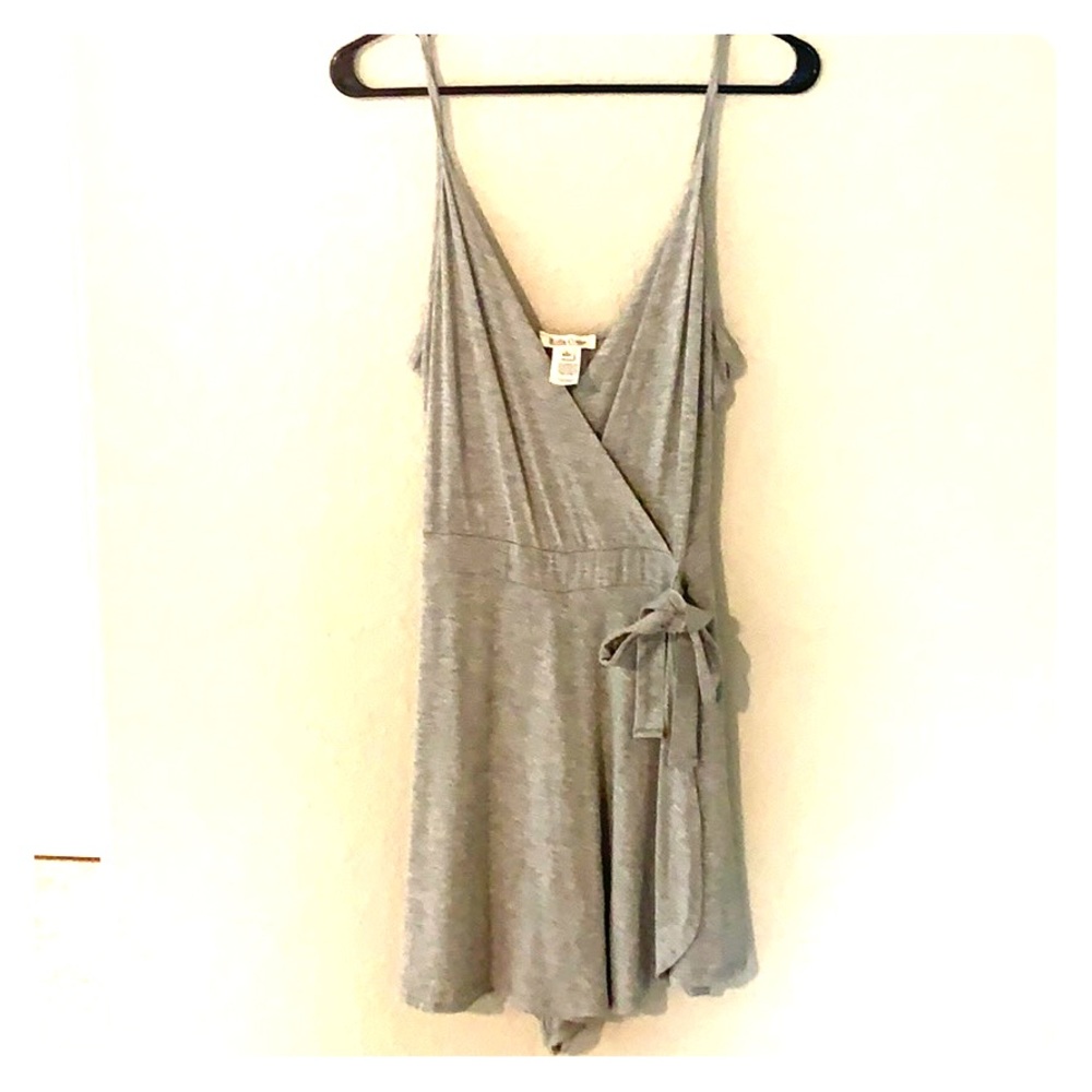 Cute gray romper